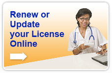Renew or Update your License Online